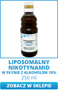 Liposomalny nikotynamid (amid wit. B3) 250ml ActiNovo